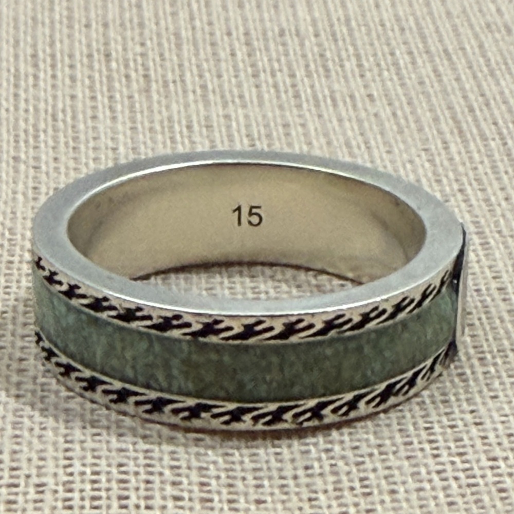 Gucci Interlocking G Silver Ring - image 3